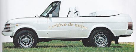 Ranger Rover cabriolet del año 1986