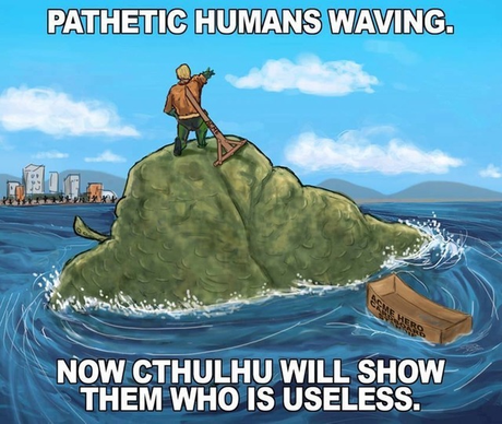 Cthulhu se toma la revancha...