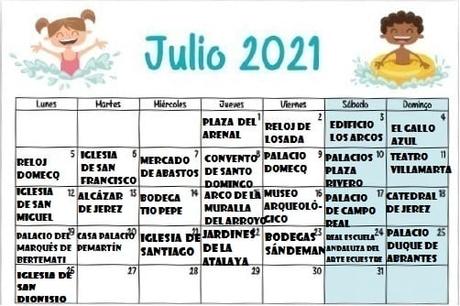 QUINTA Y ÚLTIMA SEMANA DE JULIO TURÍSTICO
