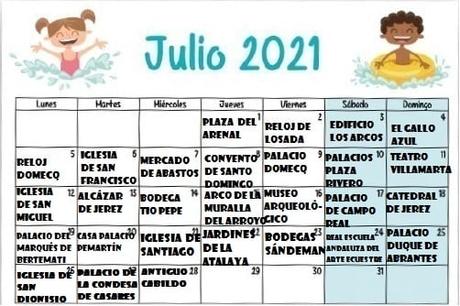 QUINTA Y ÚLTIMA SEMANA DE JULIO TURÍSTICO