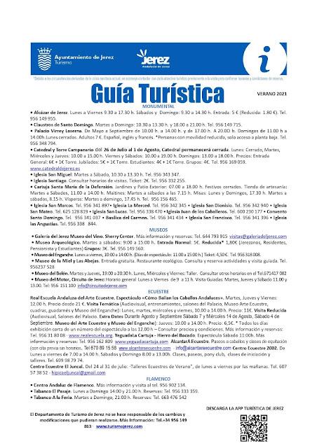 QUINTA Y ÚLTIMA SEMANA DE JULIO TURÍSTICO