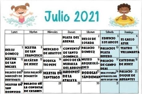 QUINTA Y ÚLTIMA SEMANA DE JULIO TURÍSTICO