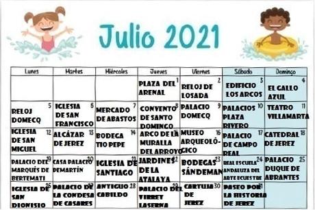 QUINTA Y ÚLTIMA SEMANA DE JULIO TURÍSTICO
