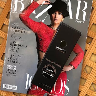 Harper's Bazaar Septiembre : Atashi : DD Cream + Agua Micelar. Regalo Revista Septiembre 2021