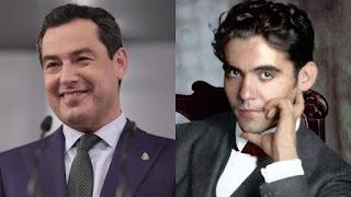 Juanma Moreno recuerda a Lorca, pero olvida sus pactos con los herederos del genocida Queipo de Llano.