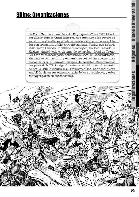 Superhérores INC 3ª ed. Reseña Superhérores INC 3ª ed. Reseña