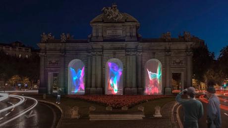 Madrid celebra el Festival Internacional de la Luz para todos los públicos