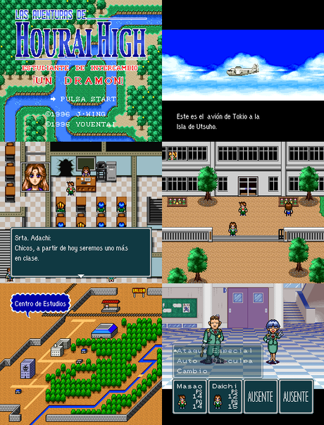 Hourai Gakuen no Bouken!: Tenkousei Scramble de Super Nintendo traducido al español