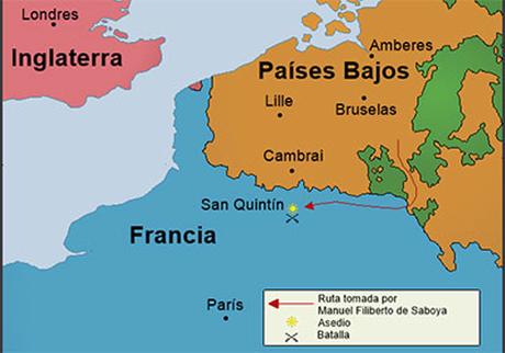 BATALLA DE SAN QUINTÍN