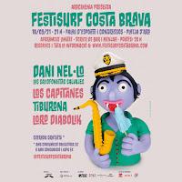Cartel Festisurf Costa Brava 2021 Cartel Festisurf Costa Brava 2021