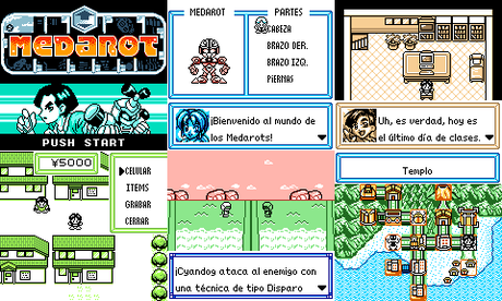 Medarot: Kabuto Version de Game Boy traducido al español
