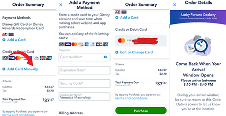 Cómo comprar comida online en los parques Disney Cómo comprar comida online en los parques Disney