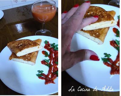 Tortilla nube o suflé Tortilla nube o suflé