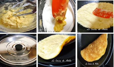 Tortilla nube o suflé Tortilla nube o suflé