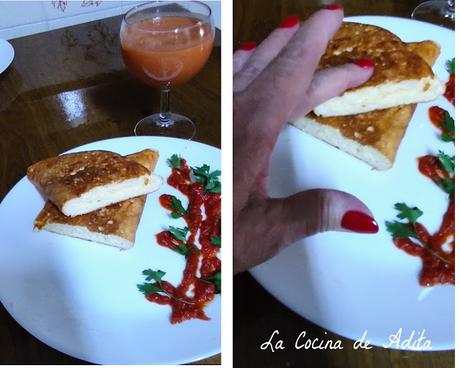 Tortilla nube o suflé Tortilla nube o suflé