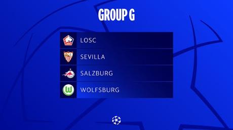 Lille, Salzburgo y Wolfsburgo, rivales del Sevilla FC en la liguilla de Champions