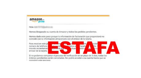 Alertan de grandes estafas que suplantan la identidad de Amazon