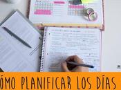 Cómo planificar días estudio (Con descargable)