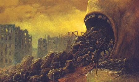 Zdzislaw Beksinski y sus tétricas obras de arte