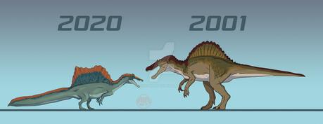 ¿Realmente cambian el diseño de Spínosaurus?