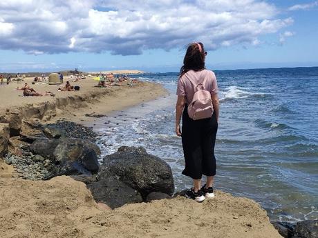 El viaje como desconexión playa-maspalomas