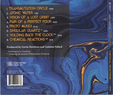 Antoine Fafard & Gavin Harrison - Chemical Reactions (2020) Antoine Fafard & Gavin Harrison - Chemical Reactions (2020)