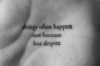 Las cosas (me)  pasan