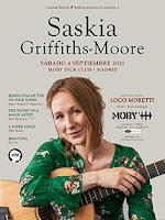 Concierto de Saskia Griffiths-Moore y Loco Moretti en Moby Dick Club