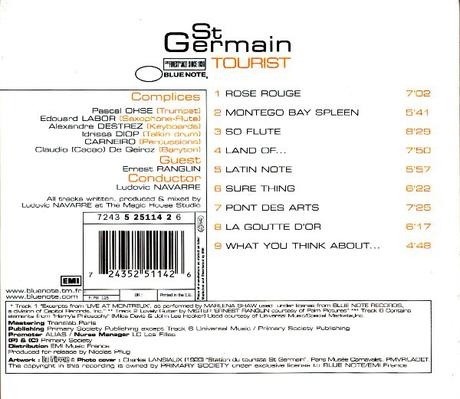 St Germain - Tourist (2000)