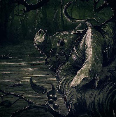 Estampas mesozoicas por Rodrigo Mascaró