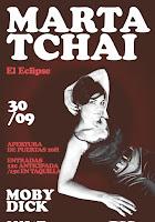 Concierto de Marta Tchai en Moby Dick Club