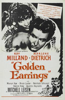 EN LAS RAYAS DE LA MANO (Golden Earrings) (USA, 1947) Intriga, Espionaje, Romántico
