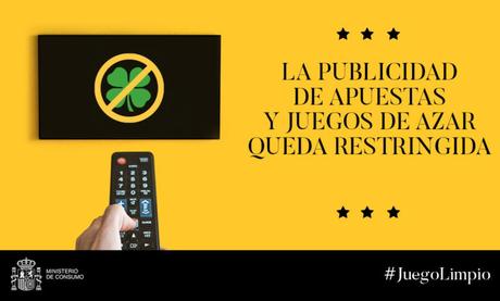 El Gobierno limita la publicidad de las casas de apuestas y regula el contenido de sus mensajes