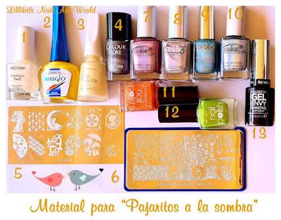 ¡De vuelta de vacaciones! Reto Las locas del Nail Art agosto 2021: Amarillo + pájaros
