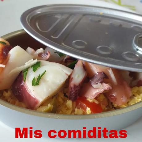 FALSO CUSCÚS DE ALTRAMUCES Y PULPO FALSO CUSCÚS DE ALTRAMUCES Y PULPO