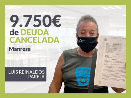 Repara tu Deuda Abogados cancela 9.750 ? en Manresa (Bages) con la Ley de Segunda Oportunidad