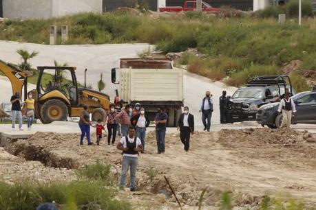 Inmobiliarias intentan destruir río en Mexquitic de Carmona