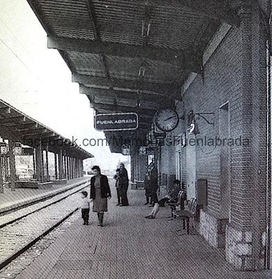 La estación de Fuenlabrada en 1990