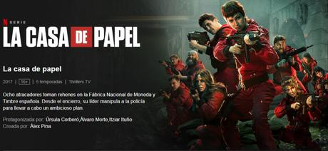 La Casa de Papel, Temporada 5 en Netflix