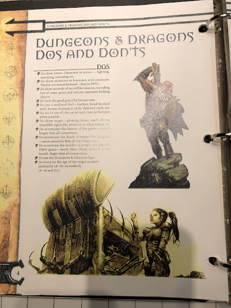 Style Guide de D&D 3ª ed, por Alex Kramer