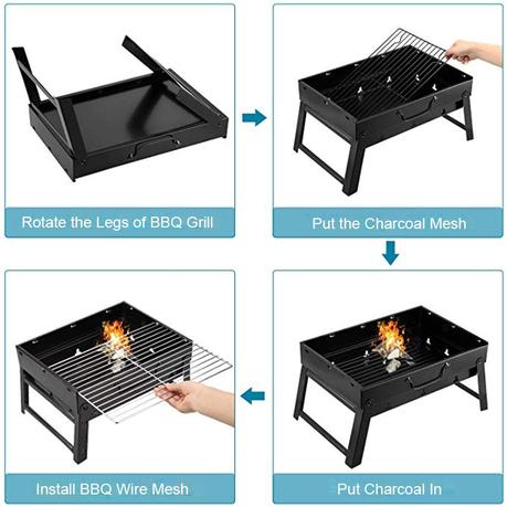 (50%OFF) Offerte TEENRA Portatile Barbecue Grill Del Carbone Di Legna
Pieghevole Accessori Per Il Campeggio Picnic Uso Corsa Economici Prezzo