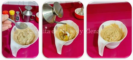 Hummus de judías blancas y tomates secos