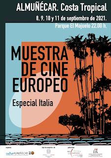 Italia protagonista en la I Muestra de Cine Europeo de Almuñecar