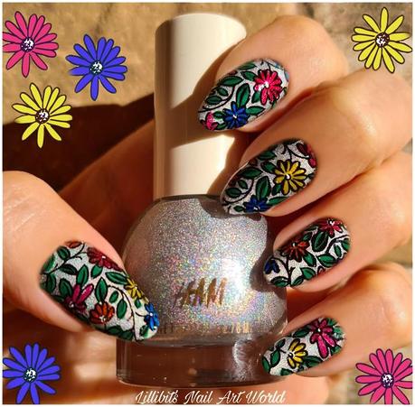 Reto Uñitas Unidas agosto 2021: Holográfico + Flores