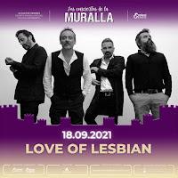 Love of lesbian en los Conciertos de la Muralla