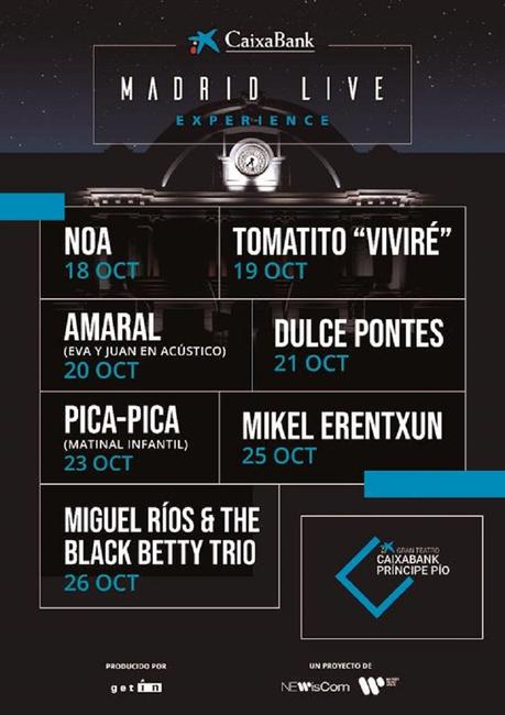 Madrid Live Experience: nuevo ciclo de conciertos