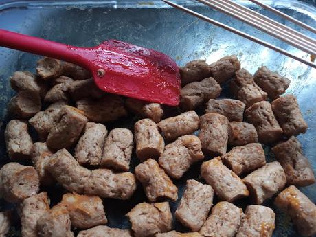 PINCHOS DE PROTEÍNA DE GUISANTE