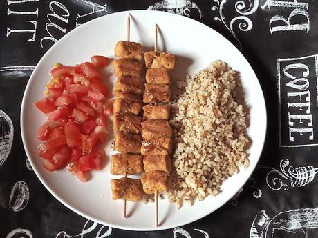 PINCHOS DE PROTEÍNA DE GUISANTE