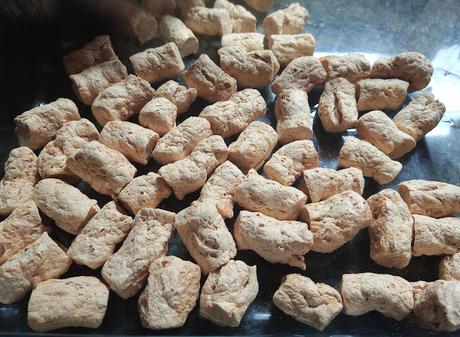 PINCHOS DE PROTEÍNA DE GUISANTE