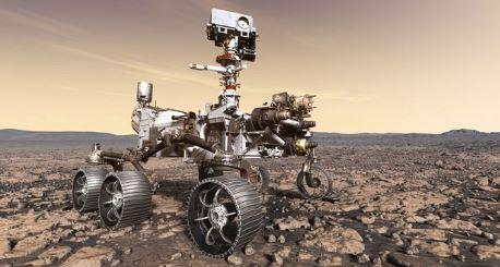 El rover Perseverance recoge muestras del suelo marciano El rover Perseverance recoge muestras del suelo marciano